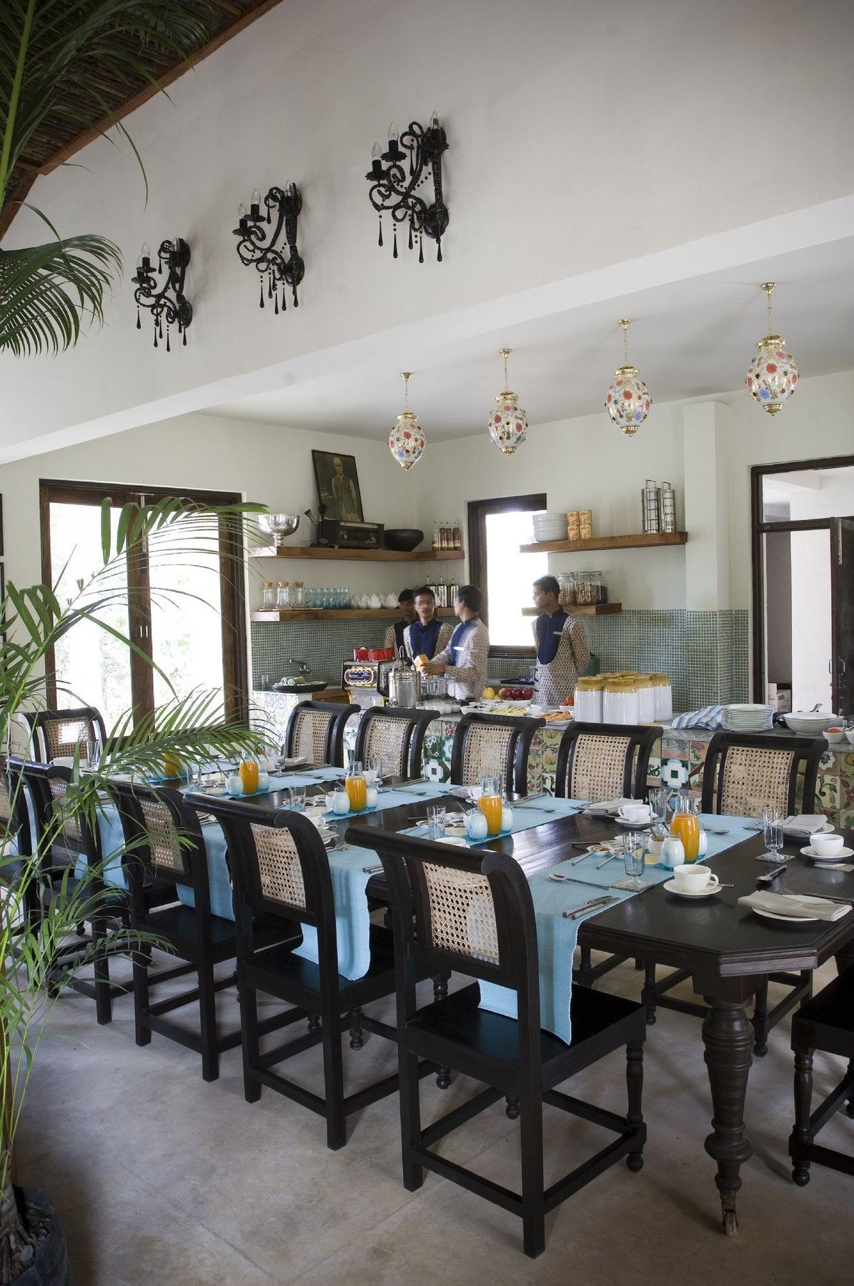 Behrai Baghvan Pench National Park - A Taj Safari Lodge מסעדה תמונה